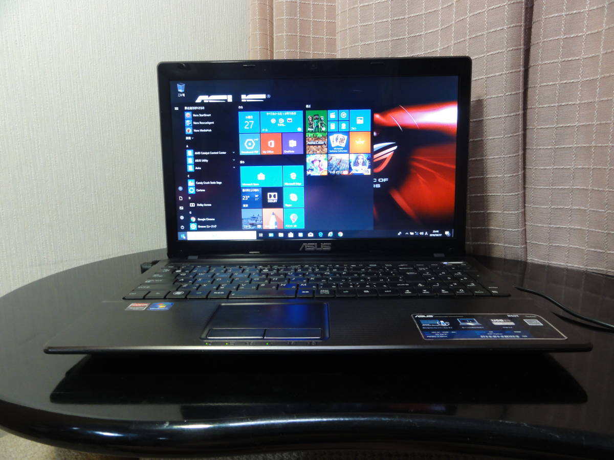 ノートパソコン☆ASUS K53T☆中古品 ASUS K53TA - K53T K53TA-SX0A6 