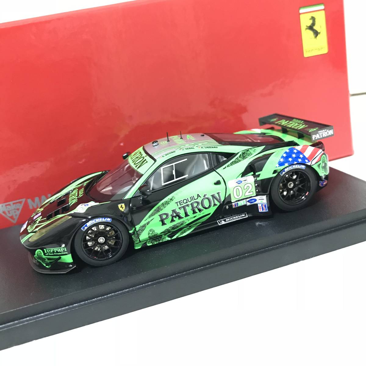 メイクアップFerrari 458GT2 100台限定モデル EIDOLON FERRARI 458GT2 ALMS-GT 