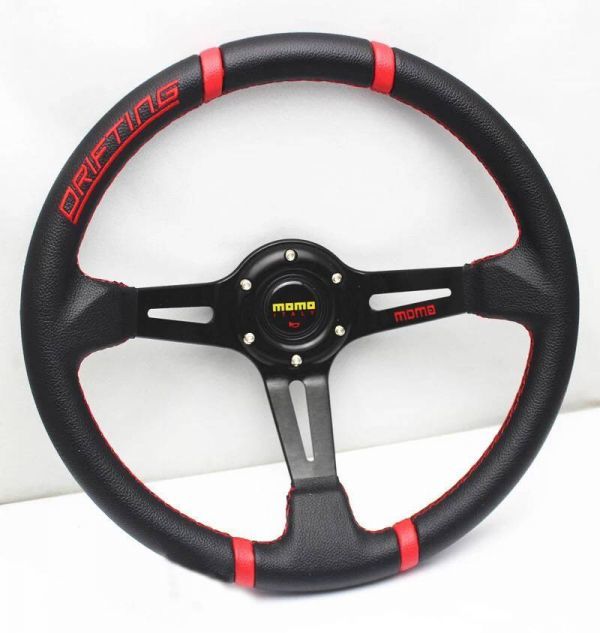 新品MOMO [ 新品 ]MOMO モモ ステアリング ゴールドステッチ
