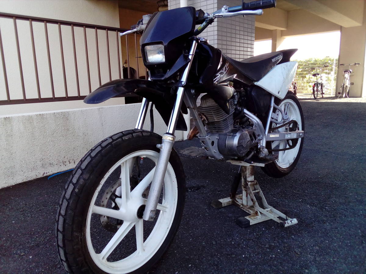 XR100モタードレーサー　書類あり Yahoo!オークション - HONDA ホンダ XR100 モタードレーサー 走行距離1