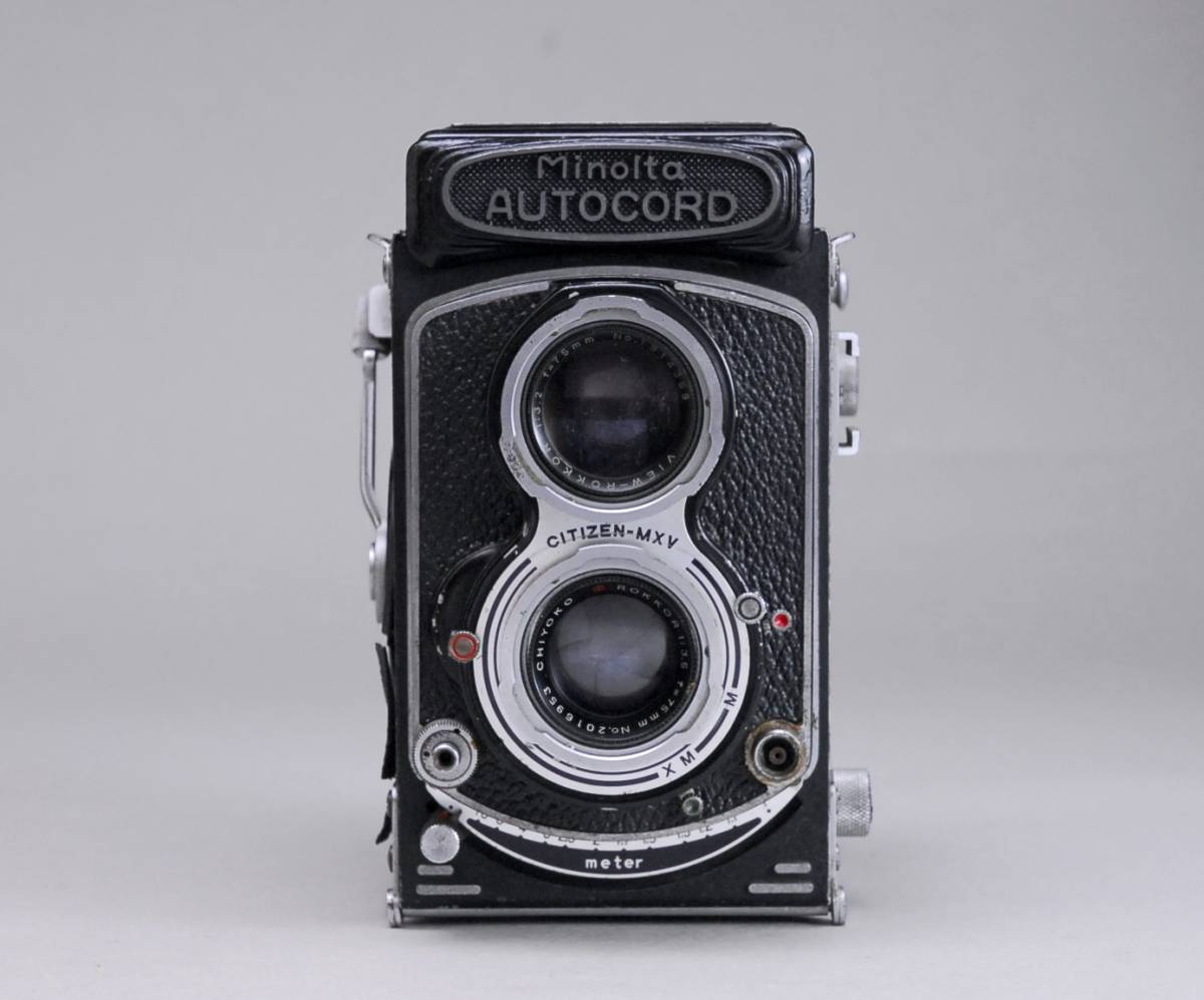 ☆ミノルタ オートコード ロッコール 75mm f3.5 10686cmrkジャンク品