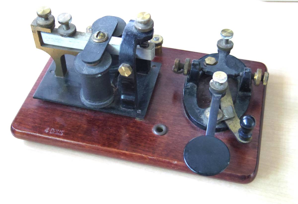 Vintage Signal Electric Co Telegraph Key Sounder （超ビンテージ品