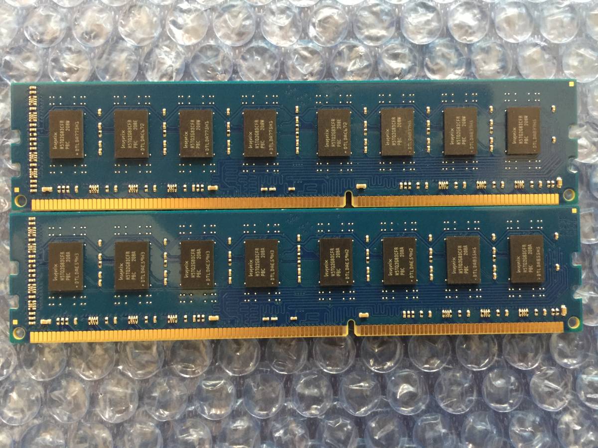 Kingston Technology 8GB a27 ☆2枚セット Kingston 2Rx8 PC3-12800U
