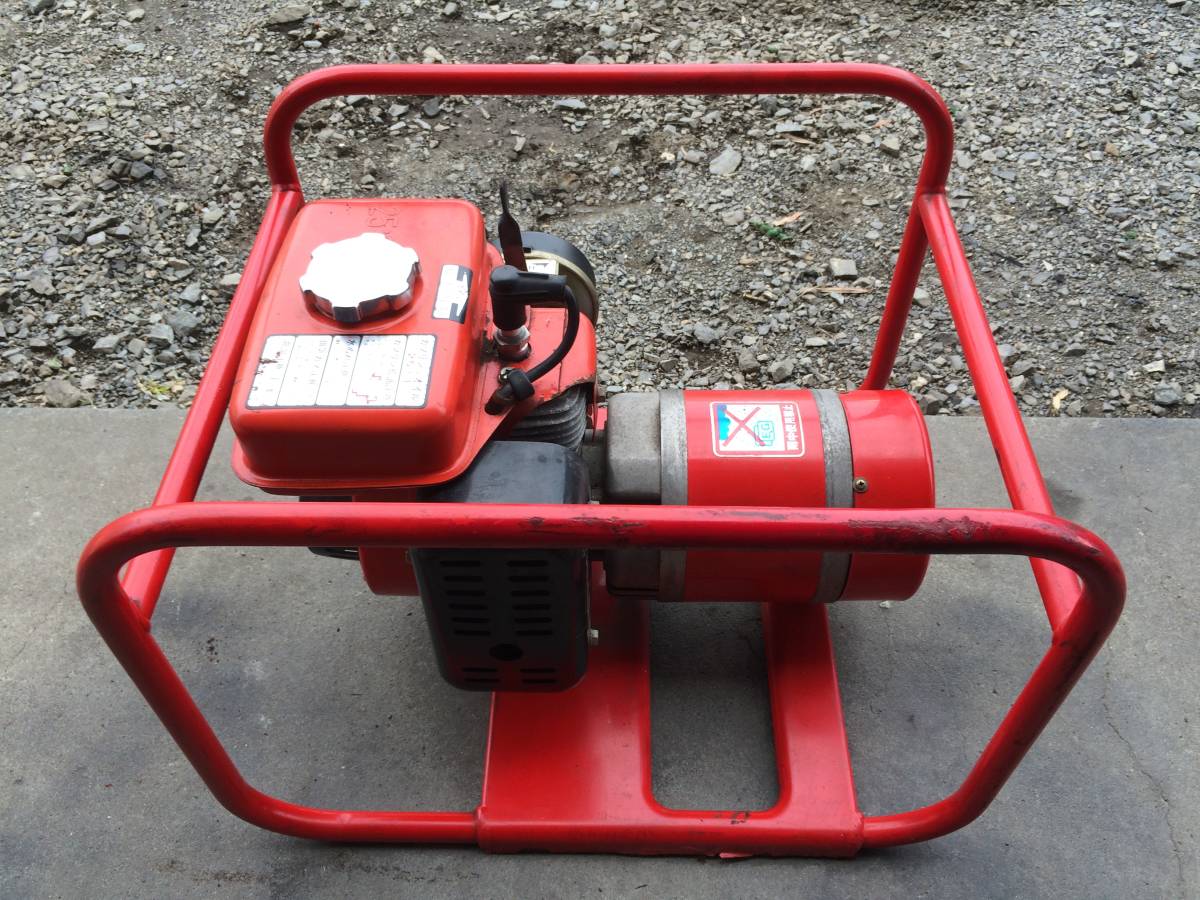 shindaiwa EG800 ポータブル発電機 赤 ☆新ダイワ発電機 マイティパワーEG800中古☆ 【公式通販】