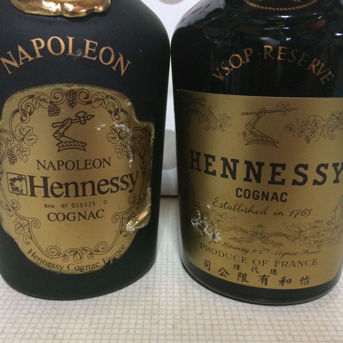 未開栓 古酒◇Hennessy VSOP スリムボトル 700ml 金キャップ 4本セット