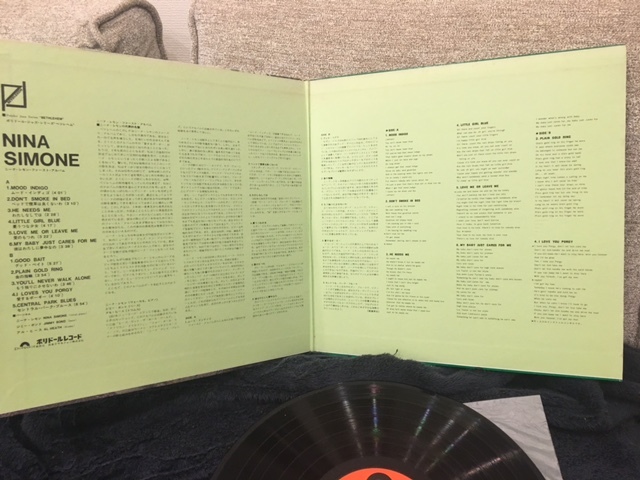ニーナシモン NINA SIMONE ファーストアルバム LP レコード 日本盤 I