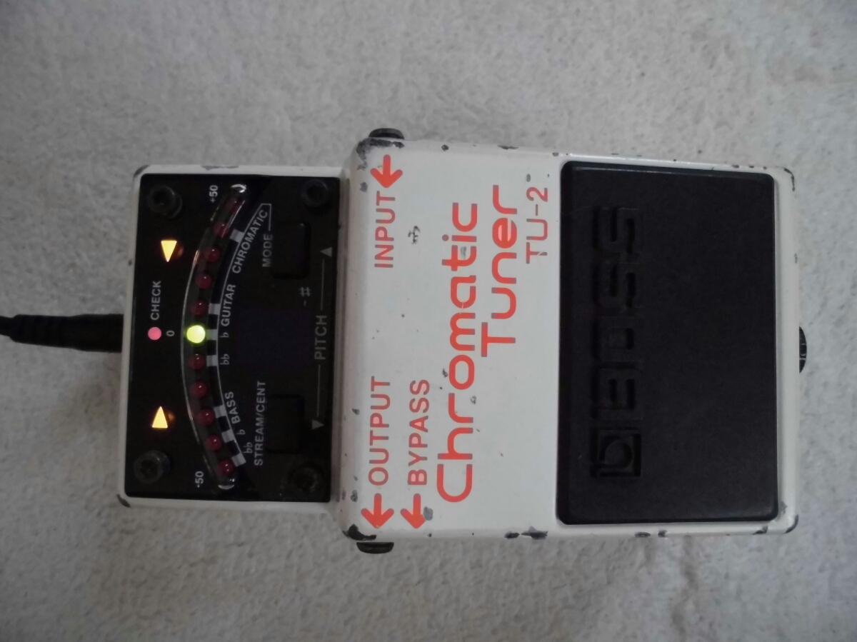 チューナー Chromatic Tuner BOSS⁄TU-2 BOSS - TU-2 楽器 クロマチック