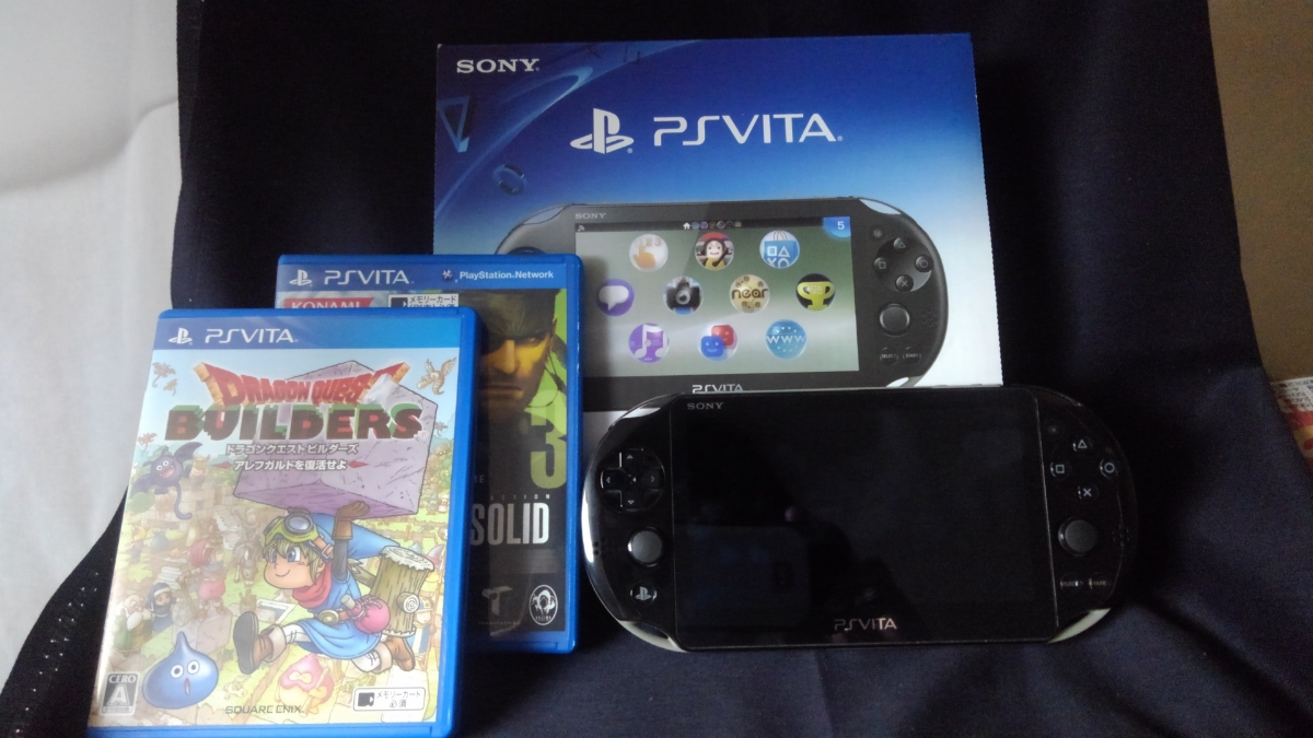 品質保証，2025 ps vita Wi-Fiモデル PCH-2000 ZA16 カーキ/ブラック 付属品ほぼあり +ソフト2本セットMGS2 3HD DQB(PS Vita本体)｜売買されたオークション情報、yahooの商品情報をアーカイブ公開 - オークファン PS Vita本体
