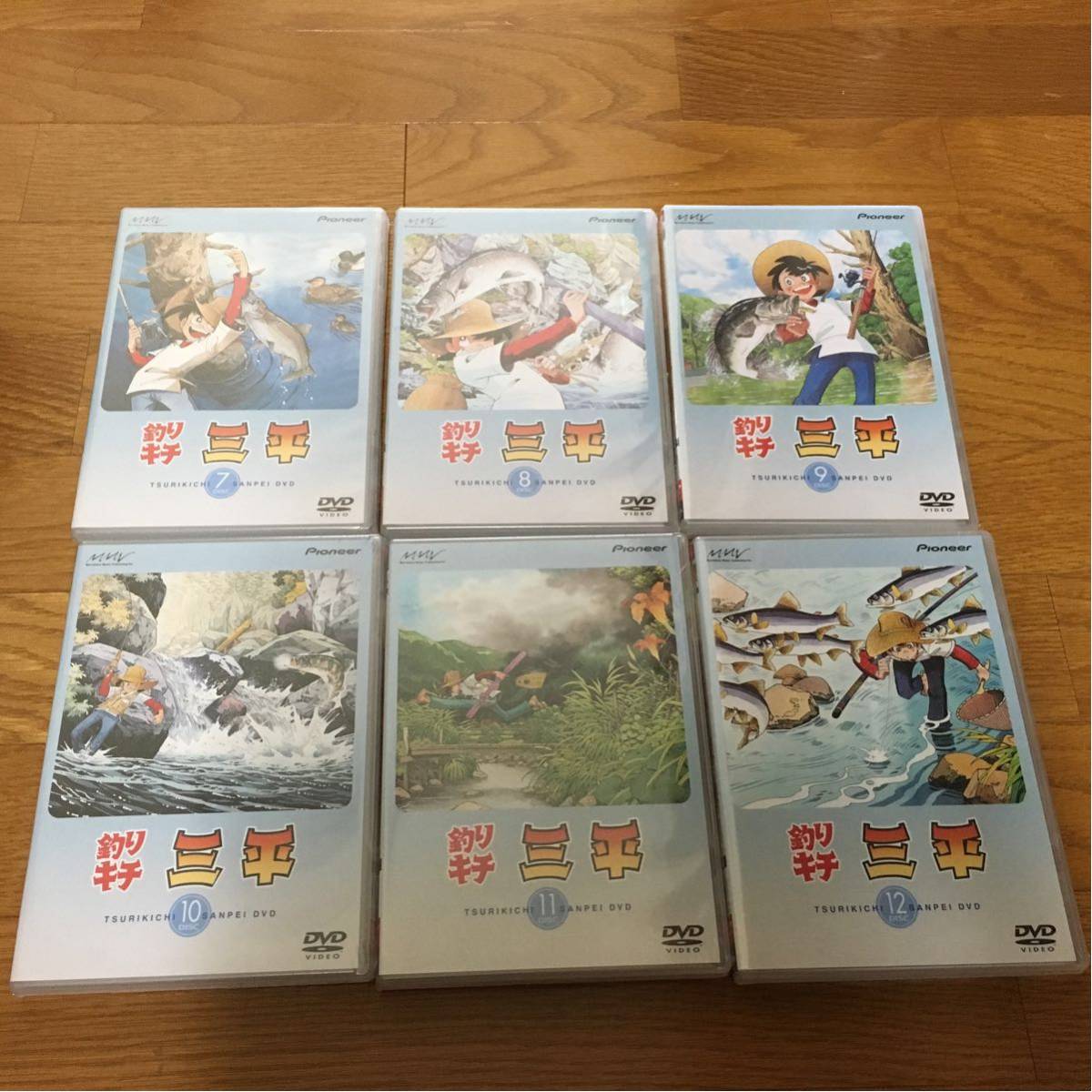 釣りキチ三平 DVD BOX 1～3 (全19巻 109話) 限定生産 未開封アリ 