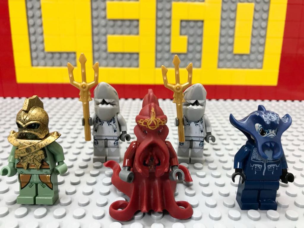 アトランティス レゴ ミニフィグ 半魚人 タコ サメ エイ レゴ 人形 兵士 海底神殿(その他)｜売買されたオークション情報、yahooの商品 ...