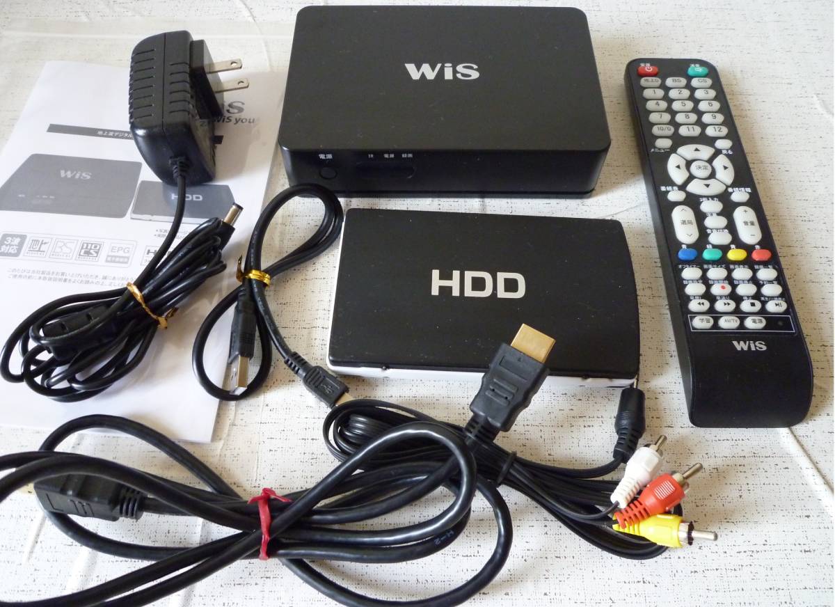 人気定番，得価 WIS 地デジ チューナーレコーダー WS-4DRX(地上デジタルチューナー)｜売買されたオークション情報、yahooの商品情報をアーカイブ公開 - オークファン 地上デジタルチューナー