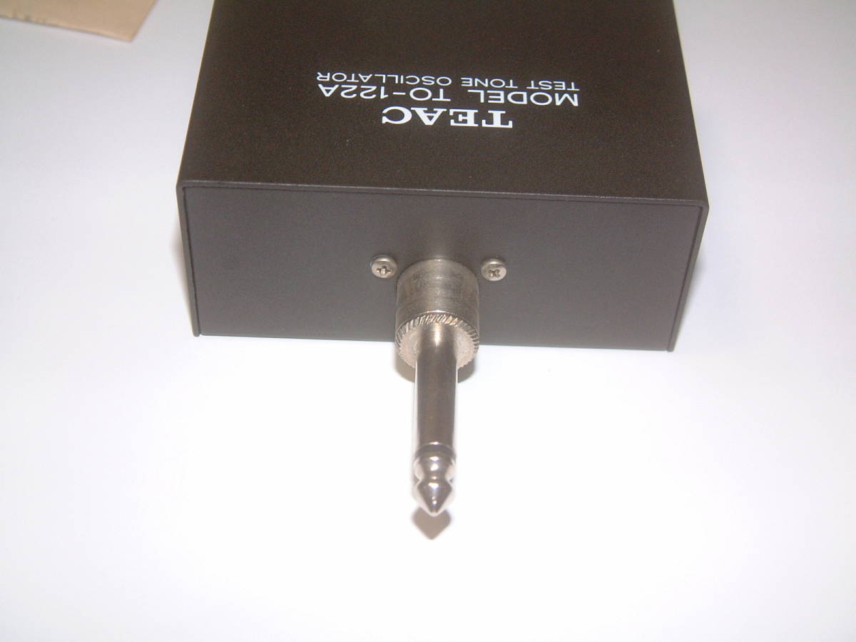 TEAC TO-122A テストトーン オシレーター TEST TONE OSCILLATOR 正弦波