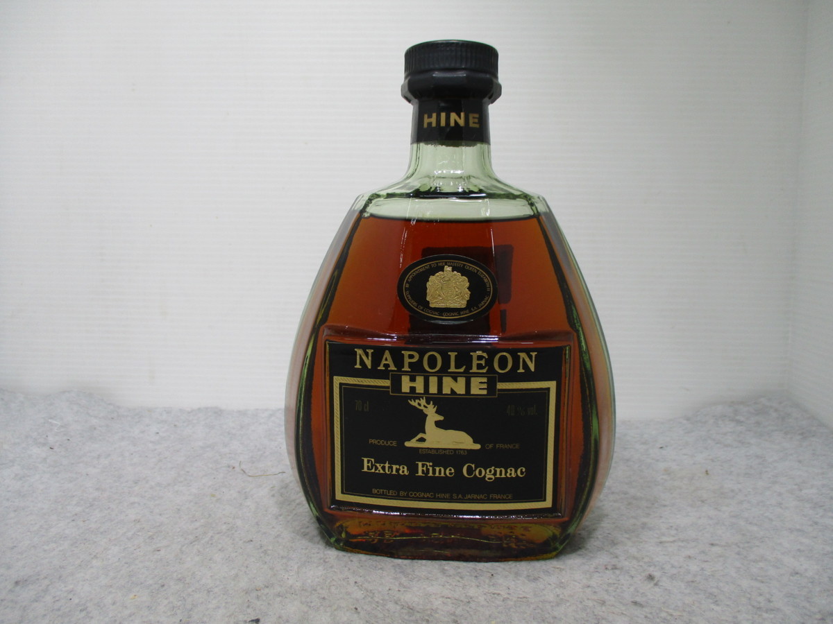古酒 NAPOLEON EXTRA FINE ハイン コニャック グリーンボトル 700ml