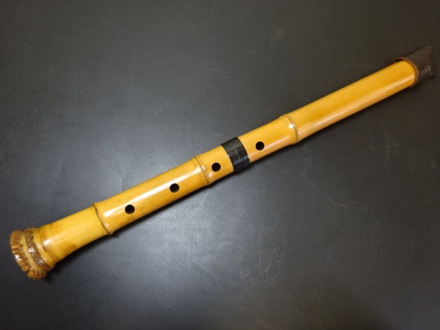 尺八 琴古流 在銘 - 尺八_四郎銘、長さ約54.7cm Yahoo!オークション 穂