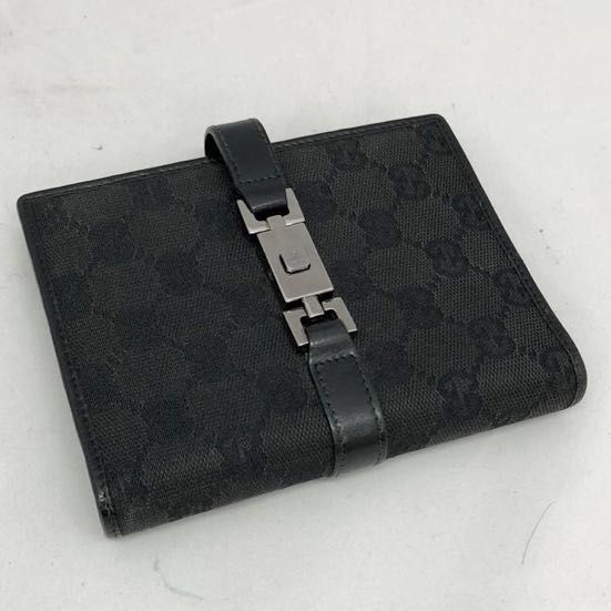 激レア! 定価約6万以上! GUCCI グッチ 手帳 E 必見！ 中古品 GUCCI グッチ 手帳カバー 6穴 ジャッキーライン GG柄