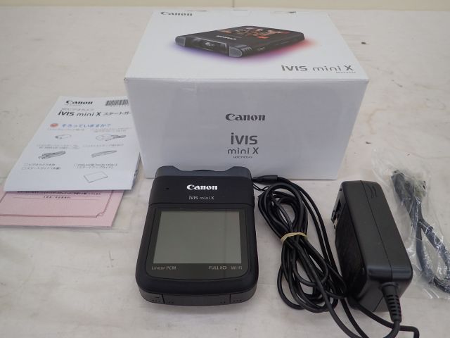 Canon デジタルビデオカメラ iVIS mini X ∽ 5324A-2 【公式通販】