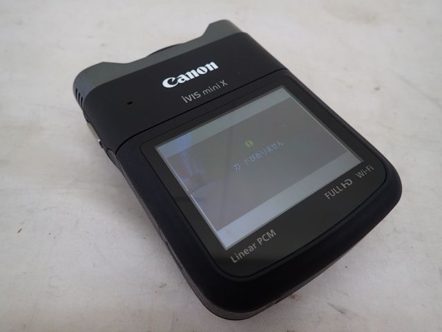 Canon デジタルビデオカメラ iVIS mini X ∽ 5324A-2 【公式通販】