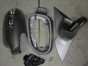 ベンツ W203 カニ爪 LED アローウィンカー付ドアミラーカバー Cクラス用