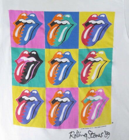80s ROLLING STONES 北米ツアー Tシャツ USA ローリングストーンズ