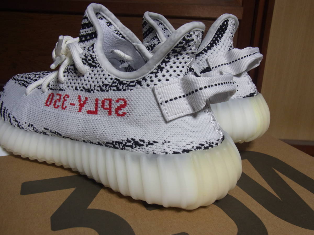 新品 26.0 タグ付 adidas Yeezy Boost 350 V2 Zebra アディダス  