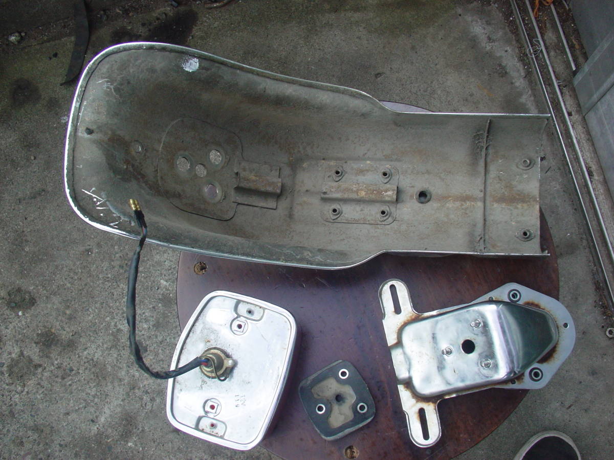 Z1 Z1Z2 リアフェンダー テールランプセット Z2 純正 リアフェンダー