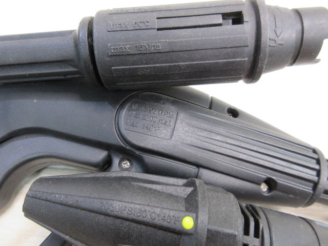 used【ヒ659・14】アイリスオーヤマ 高圧洗浄機 FB-501 イエロー