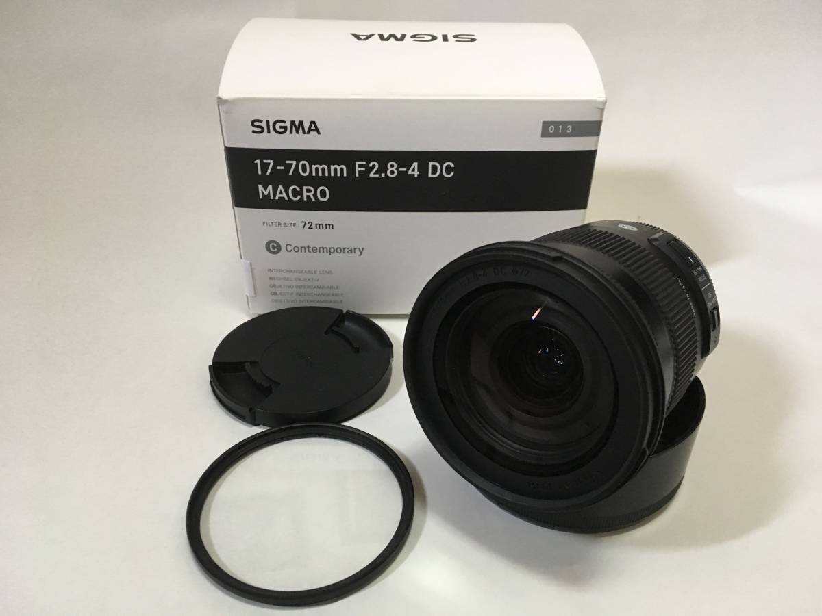 SIGMA シグマ 17-70mm F2.8-4 DC MACRO Contemporary OS HSM キヤノン