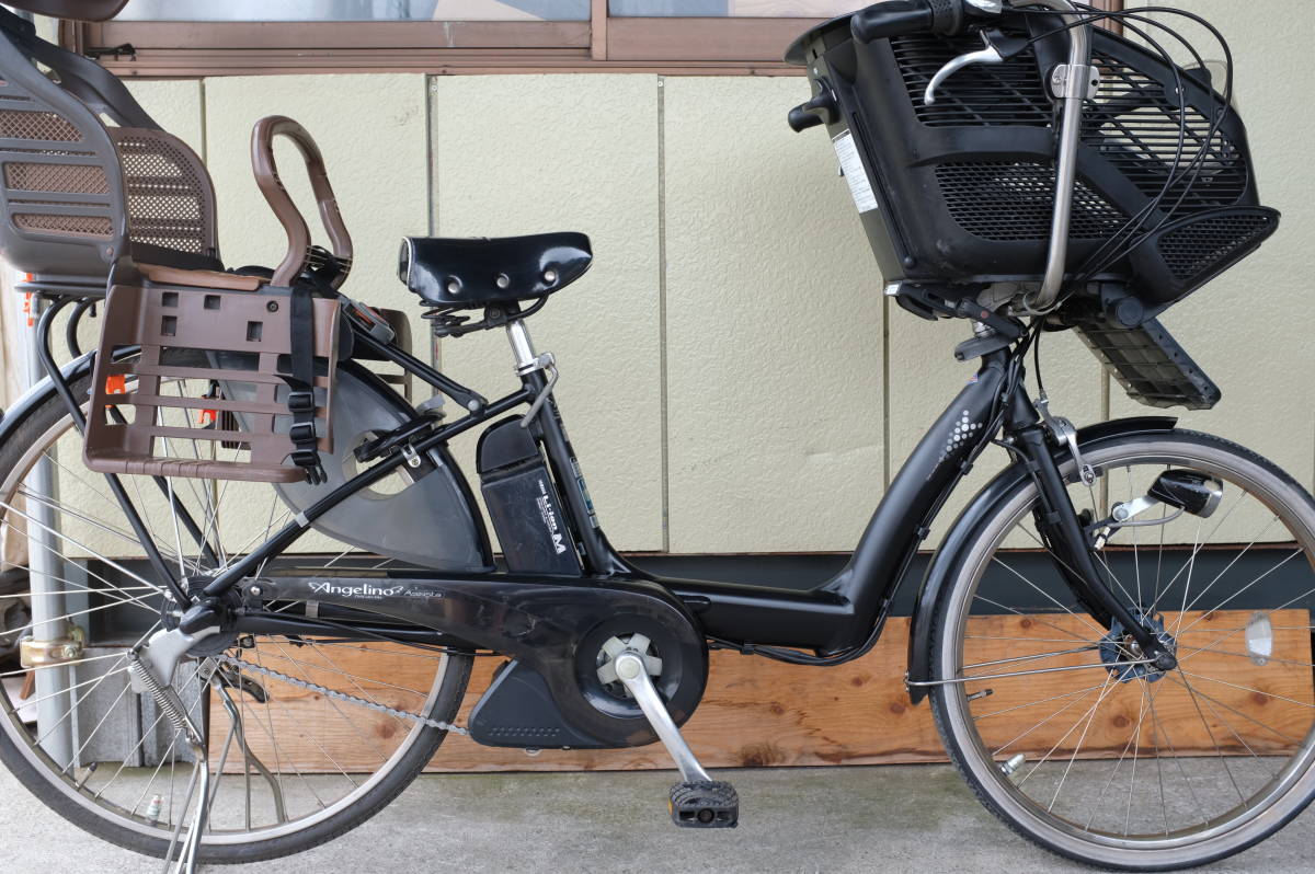 新基準☆BS アンジェリーノ リチウム兼ヤマハ PAS リトルモアLED前後 