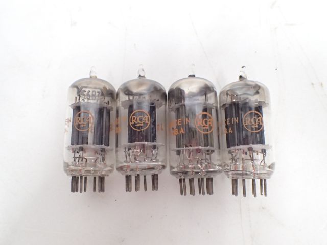 RCA 真空管 JRC-5687 + IC SERVICEMASTER インターナショナルサービス