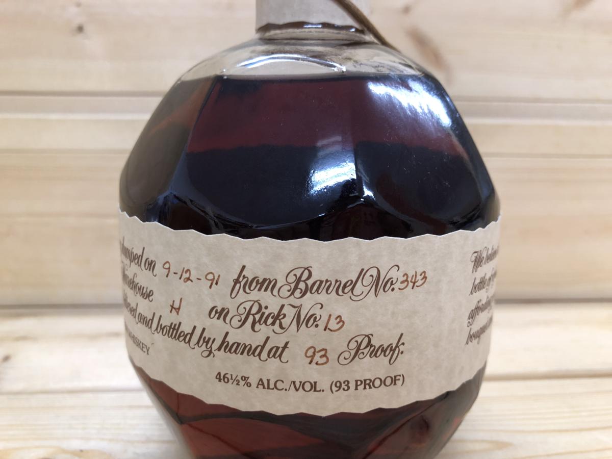 未開栓 巾着付き ブラントン シングルバレル 750ml 古酒 ブラントン 未開栓 Blanton 「ブラントン 「古酒 古酒」の 古酒☆未開