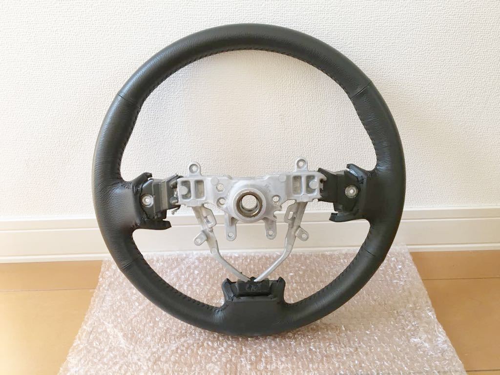 スバル ☆スバル 純正 本革 ステアリング☆インプレッサ WRX 