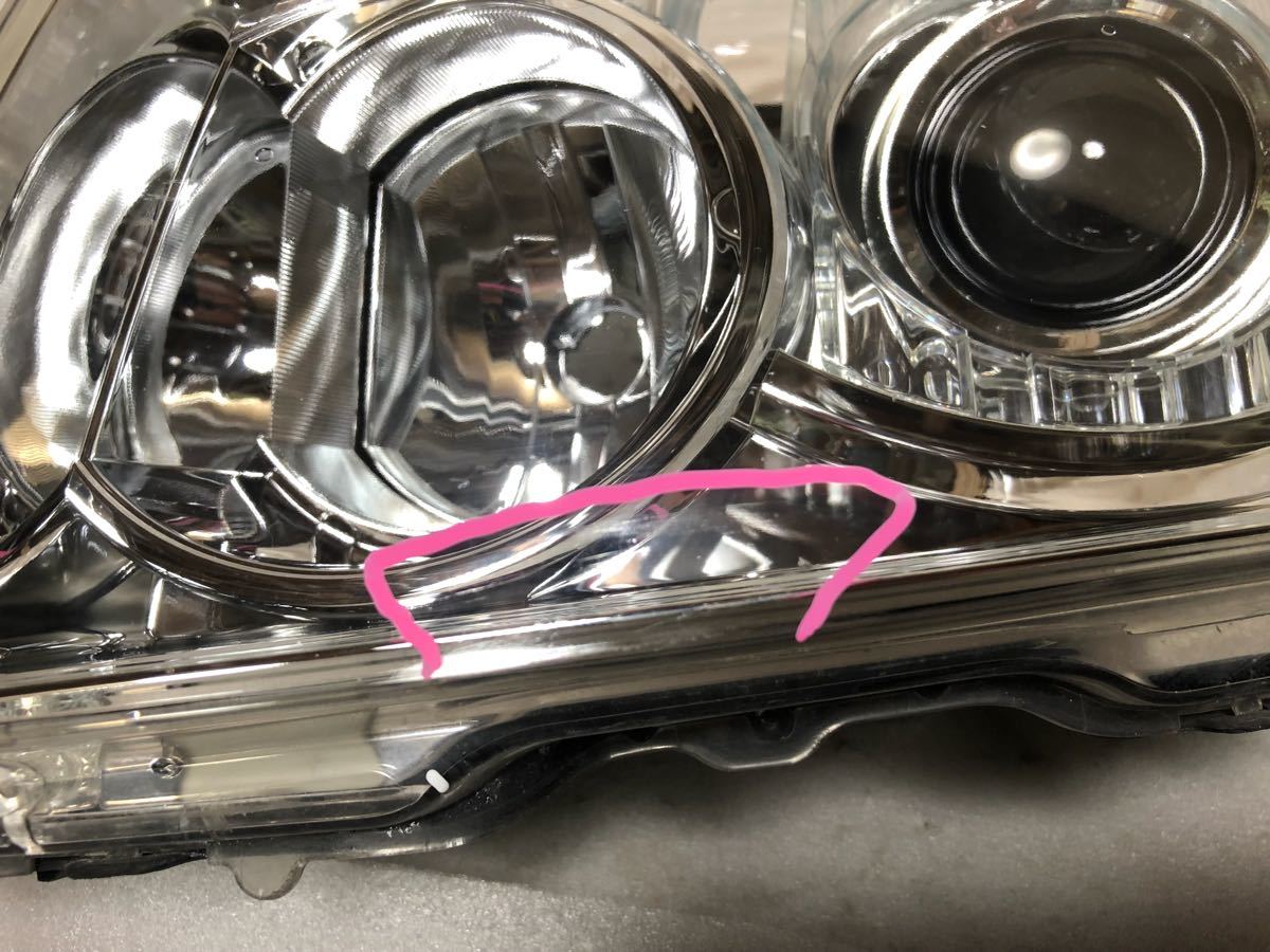 1062 パジェロ V83W V93W 純正 左ヘッドライト HID KOITO 100-87874