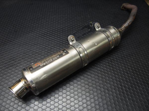 フォルツァ・ヨシムラ・マフラー_MF08/チタン製軽量です。要補修