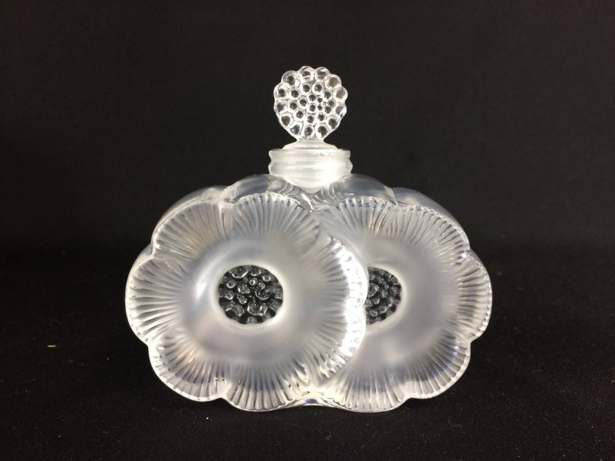 Rene Lalique ルネ ラリック 香水瓶 1935年ドゥフルール 二つの花 