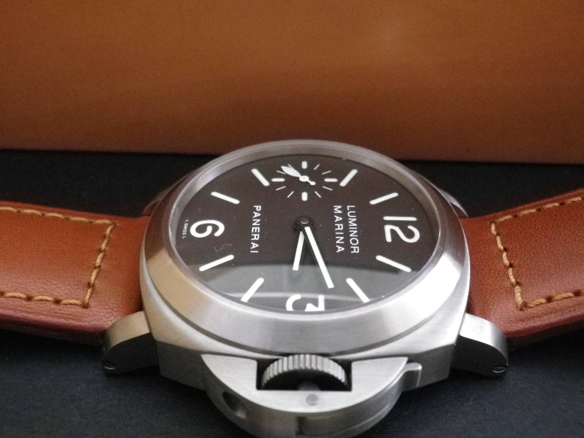 デッドストックレベル！　PANERAI ルミノールマリーナ PAM00061 　チタン