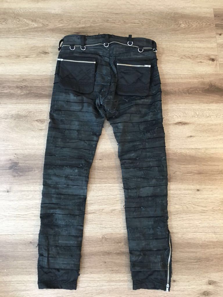 アンダーカバー undercover scab ハギ クラストパンツ デニム ブラック