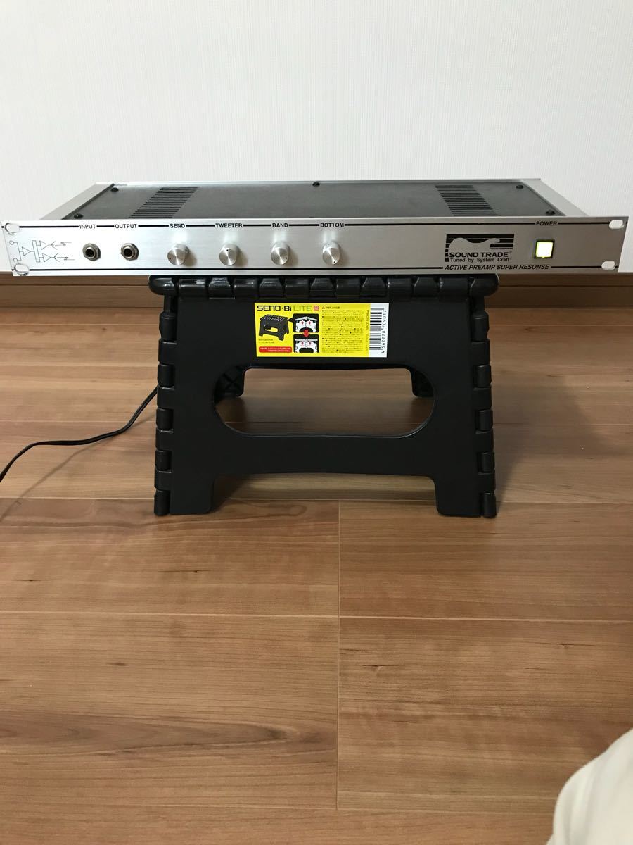 【希少】soundtrade サウンドトレード ベース プリアンプ 1U_1