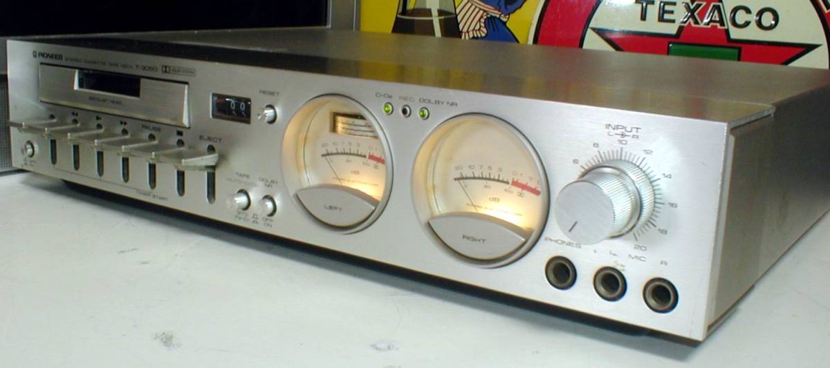 PIONEER T-3050 Vintage 2Head Stereo Cassette Tape Deck Pioneer T