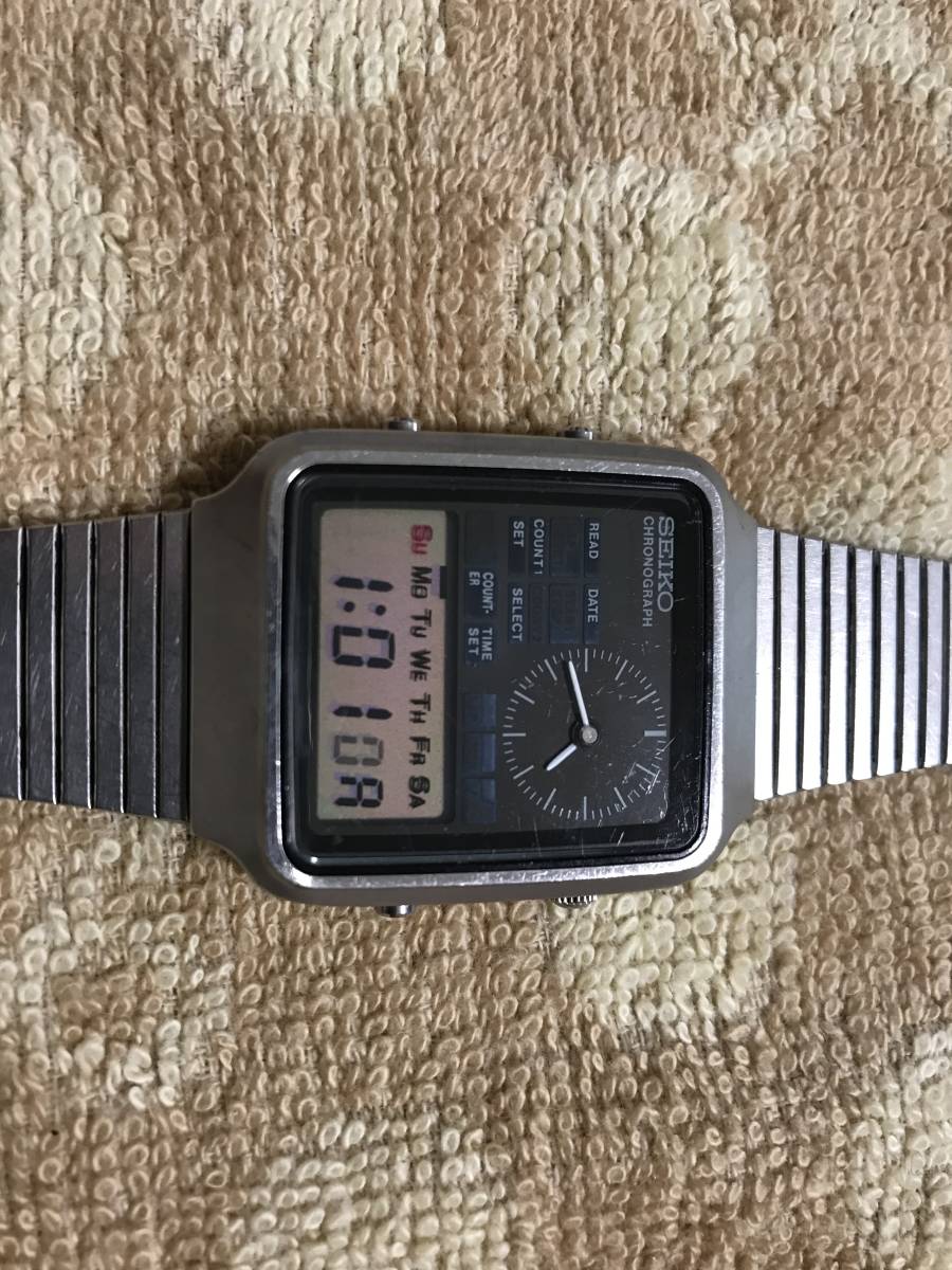 H127-5000 SEIKO クロノグラフ アナデジ CHRONOGRAPH デジアナ Seiko 