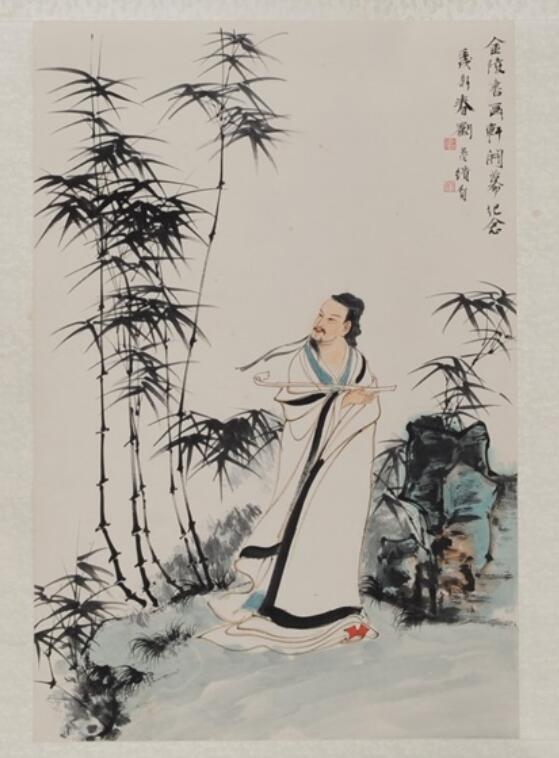 中国美術 唐物 掛軸 掛け軸 名画 紙本鏡心 肉筆保証 紙本 「花鳥図