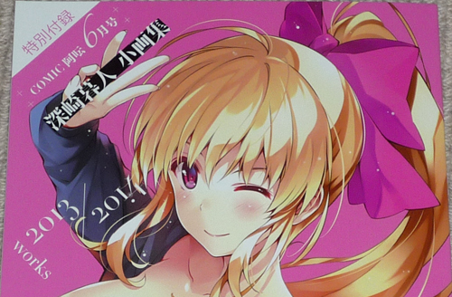 深崎暮人 表紙イラスト小画集vol 3 13 14 Aun 冴えない彼女の育てかた Cradle 冴えカノ 小冊子 Comic阿吽 特別付録 イラスト集 原画集 売買されたオークション情報 Yahooの商品情報をアーカイブ公開 オークファン Aucfan Com