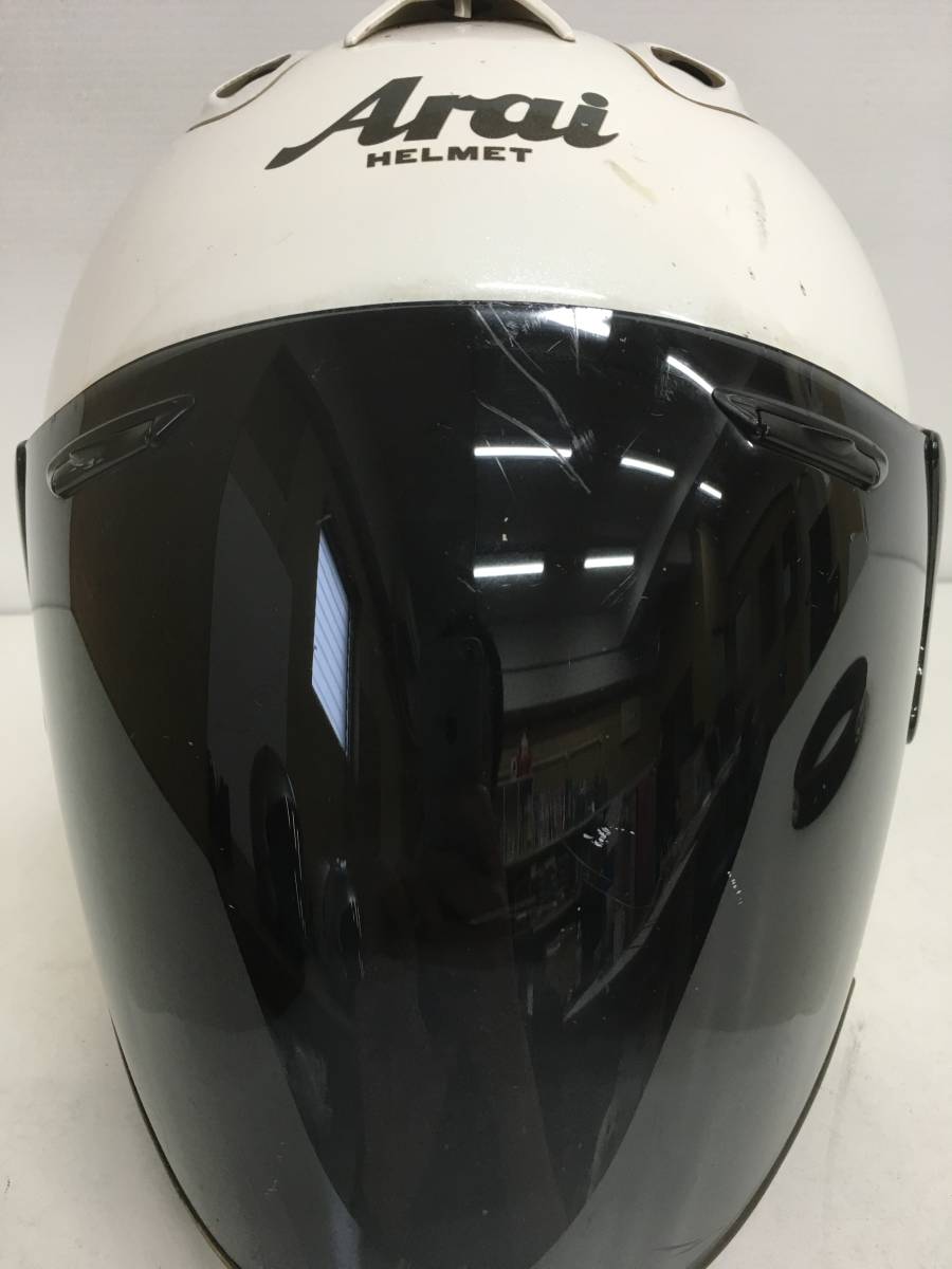 アライ Arai ジェットヘルメット SZ-Ram3 スモークシールド ホワイト