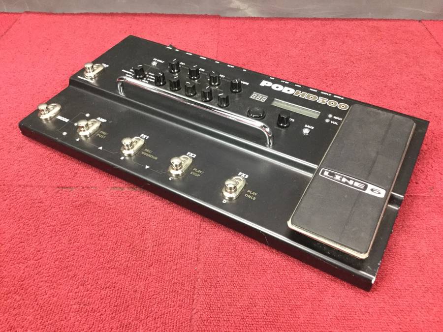  LINE6 POD HD300 マルチエフェクター 現状品(マルチエフェクター)｜売買されたオークション情報、yahooの商品情報をアーカイブ公開 - オークファン エフェクター