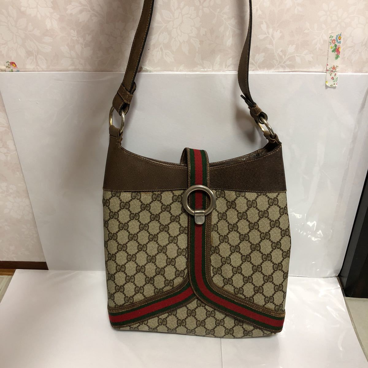GUCCI グッチ オールドグッチ ショルダーバック ワンショル シェリー 
