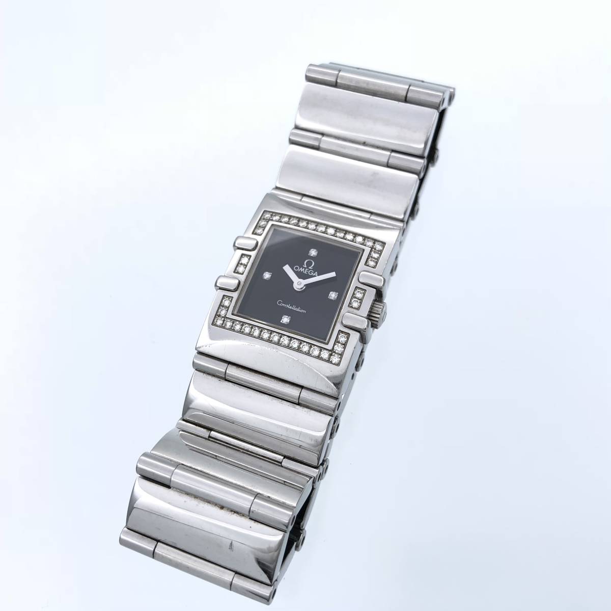 OMEGA コンステレーション カレ オメガ クアドラ 電池交換済 - シェル 