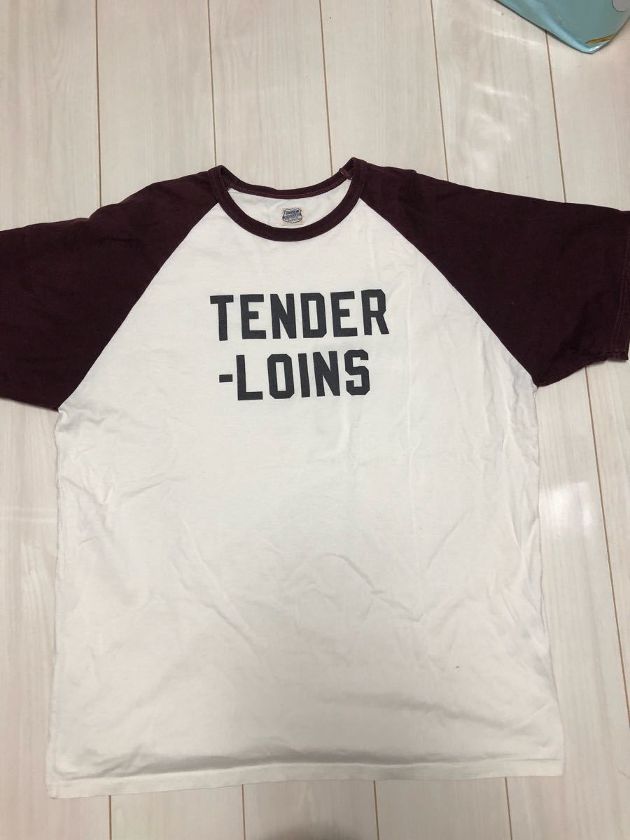 テンダーロインTシャツ XLサイズ ベースボールシャツ ラグラン 