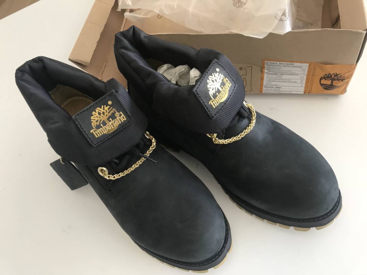 希少】Timberland ティンバーランド UK8 JP26.5cm ブラック MEN