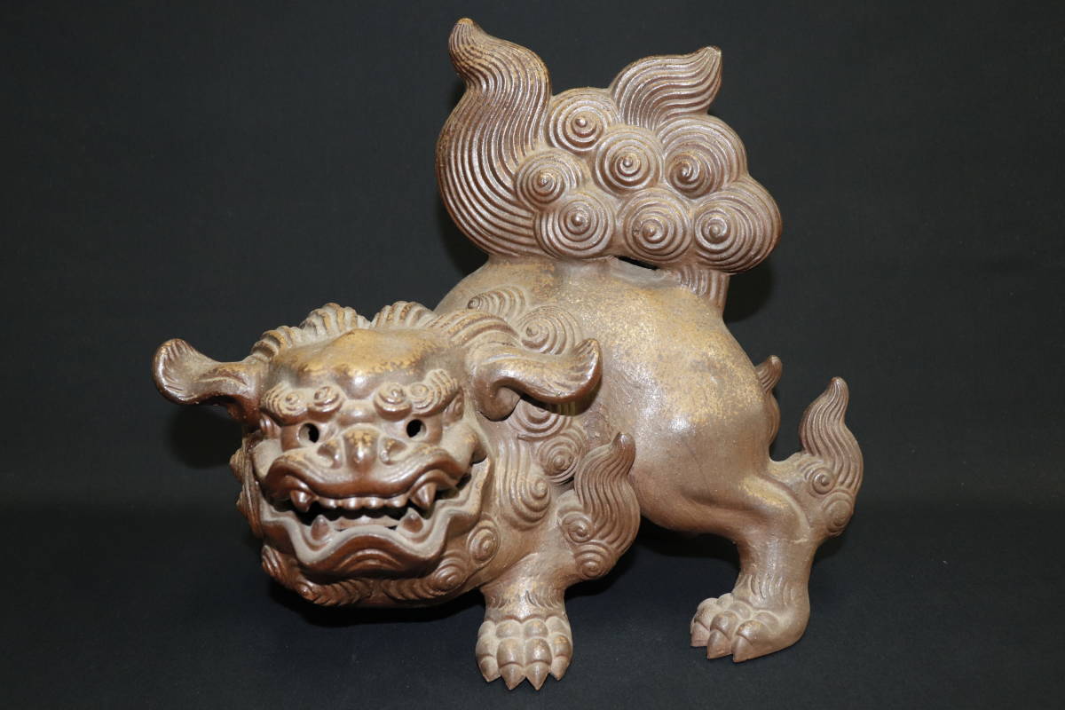 備前焼 獅子 木村友敬 備前焼 獅子 木村友敬 備前焼 獅子 木村友敬