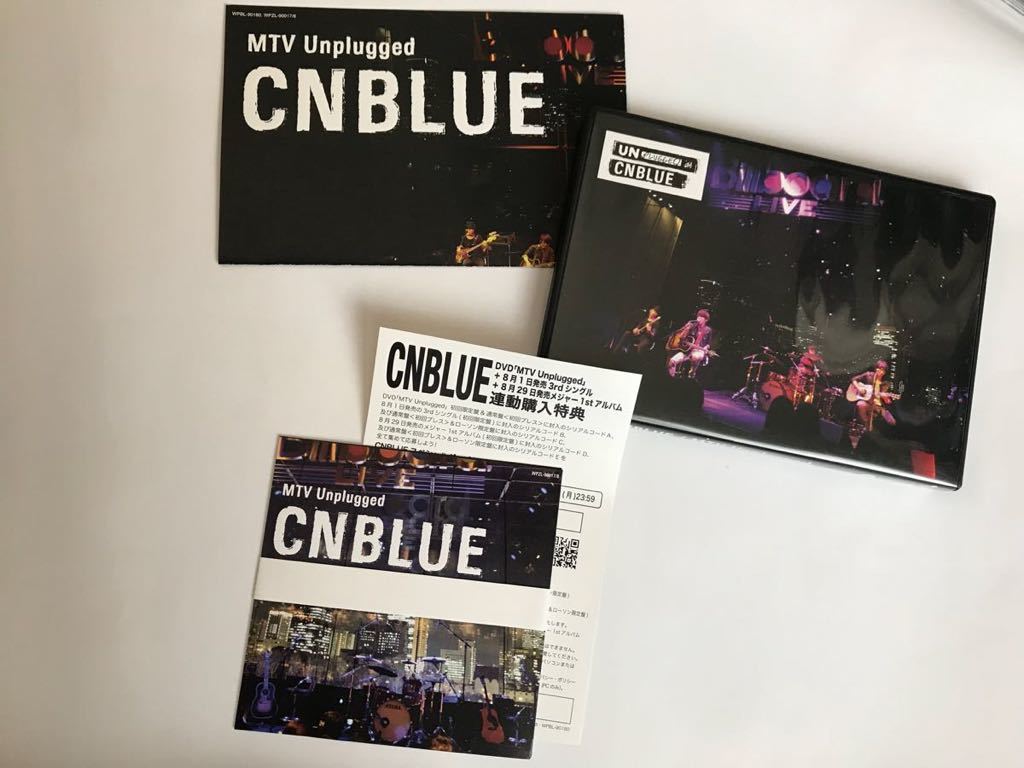 CNBLUE⁄MTV Unplugged〈初回限定盤〉 美品 初回限定盤 CNBLUE MTV