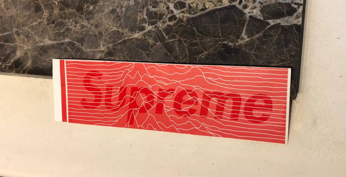 送料無料/レア/supreme/シュプリーム/ステッカー/山/マウンテン/BOX/ボックス/ロゴ/希少/ホログラム